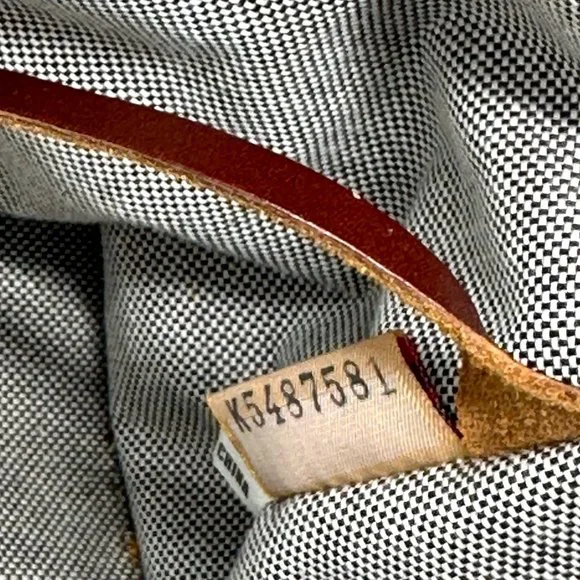 Vintage DOONEY & BOURKE Y2K Sig Double Pocket Denim Canvas Satchel - Picture 15 of 16